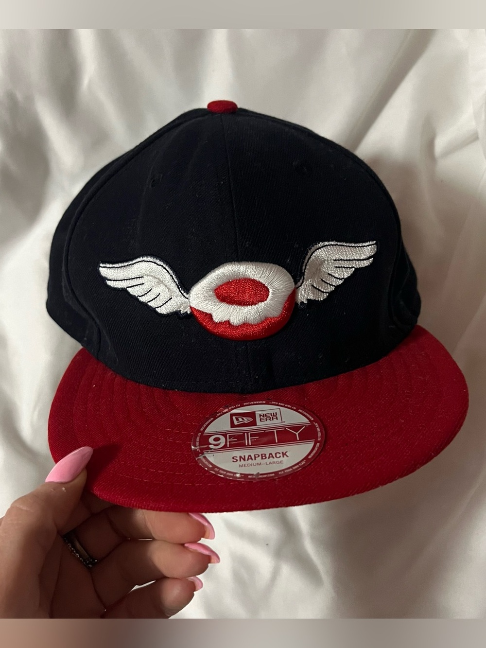 Red & Black New Era 9FIFTY Snapback Hat Sublime Doughnuts - Atlanta, GA
